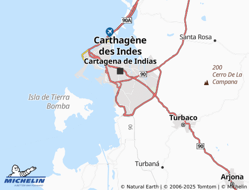 Mapa MICHELIN Antonio José de Sucre - ViaMichelin