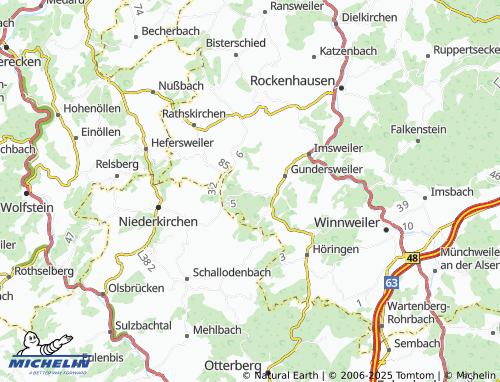Mappa MICHELIN Messersbacherhof - ViaMichelin