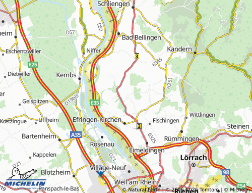Mapa MICHELIN Wintersweiler - ViaMichelin