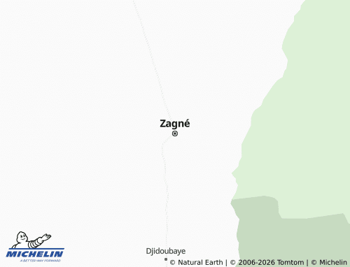 MICHELIN-Landkarte Zagné - ViaMichelin