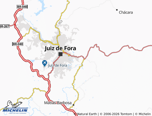 Mapa MICHELIN Santo Antônio do Paraibuna - ViaMichelin