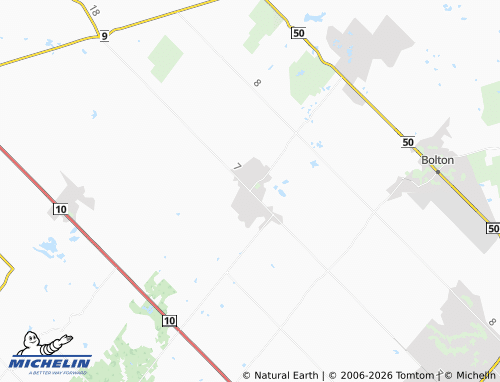 Mappa MICHELIN Caledon East - ViaMichelin