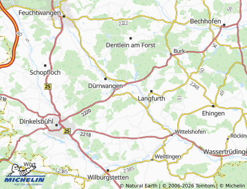 MICHELIN Haslach map - ViaMichelin