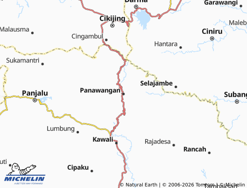 MICHELIN-Landkarte Panawangan - ViaMichelin