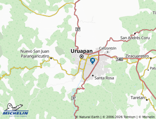 Mapa MICHELIN 22 de Octubre - ViaMichelin