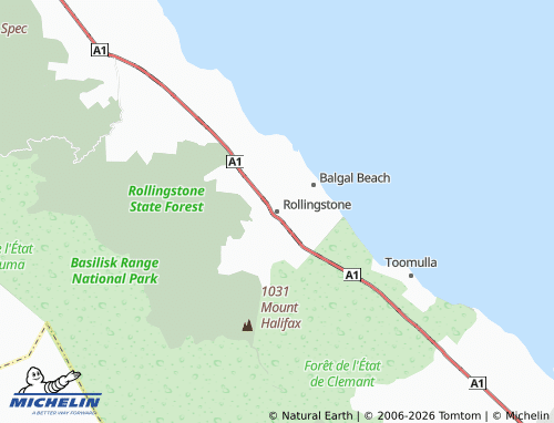 Mappa MICHELIN Rollingstone - ViaMichelin