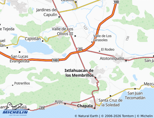 Mapa MICHELIN Los Cedros - ViaMichelin