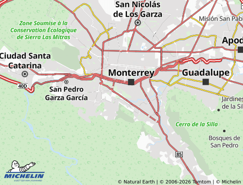 Mappa MICHELIN Vista Real - ViaMichelin