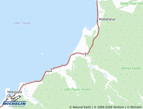 Mapa MICHELIN Hatepe - ViaMichelin