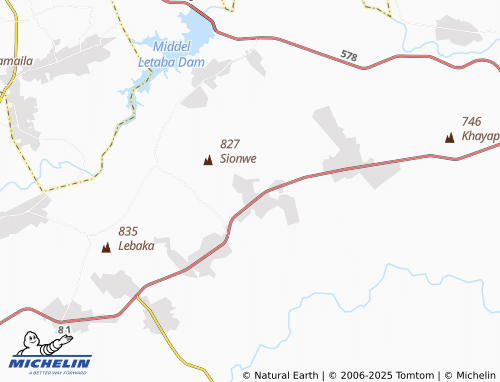 MICHELIN Mamaila map - ViaMichelin