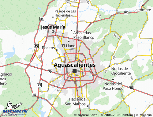 Mapa MICHELIN Fraccionamiento Industrial - ViaMichelin