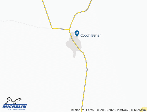 Mappa MICHELIN Cooch Behar - ViaMichelin