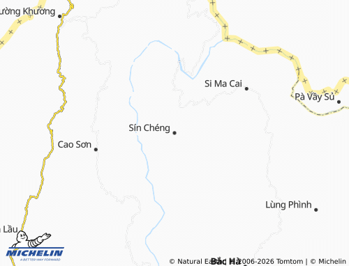 Mapa MICHELIN Sín Chéng - ViaMichelin
