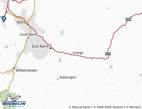 Mapa MICHELIN Orange - ViaMichelin