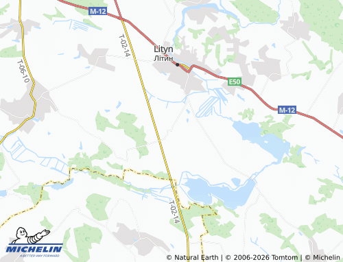 Mappa MICHELIN Birkiv - ViaMichelin