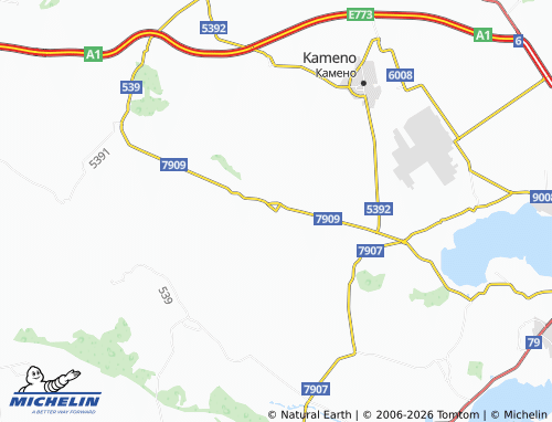 Mappa MICHELIN Ravnets - ViaMichelin