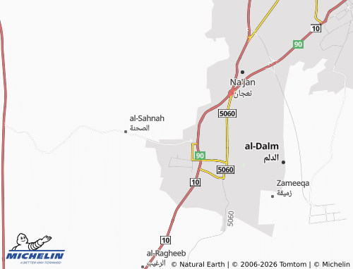 Carte MICHELIN al-Olya - ViaMichelin