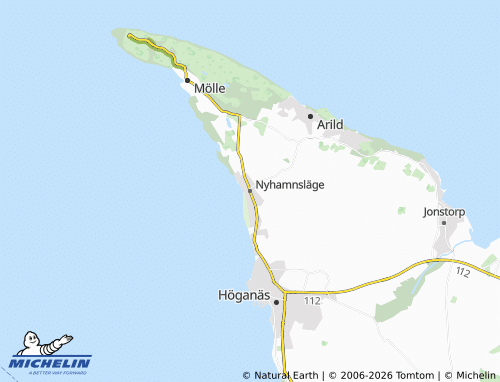 Carte MICHELIN Nyhamnsläge - ViaMichelin