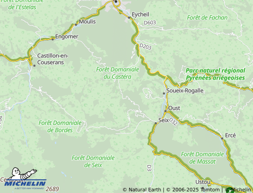 MICHELIN La Soumère map - ViaMichelin