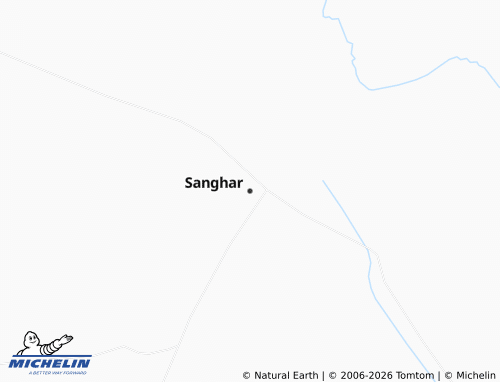 Mappa MICHELIN Sanghar - ViaMichelin