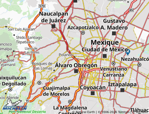 Mapa MICHELIN Polanco - ViaMichelin