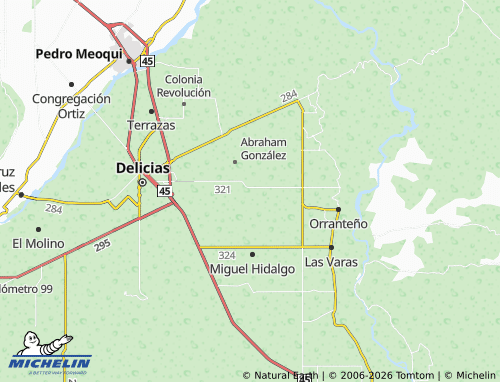 Mappa MICHELIN Santa Fé, El Hachazo - ViaMichelin
