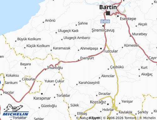 MICHELIN Esenyurt map - ViaMichelin