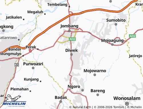 Carte MICHELIN Diwek - ViaMichelin