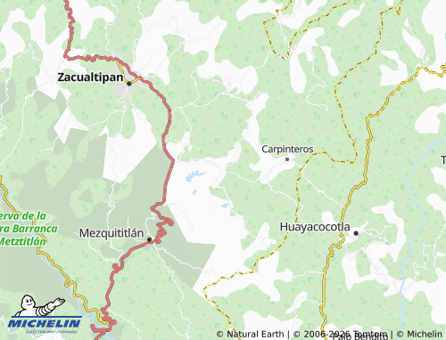 Mapa MICHELIN Tuzanapa - ViaMichelin
