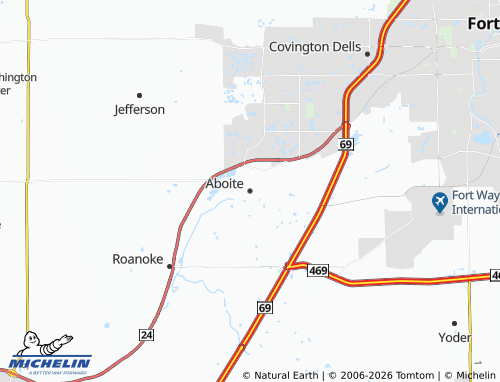 Mappa MICHELIN Aboite - ViaMichelin