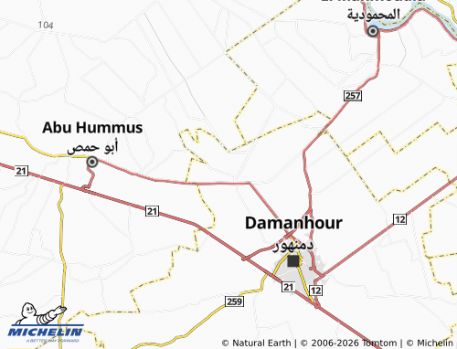 Mapa MICHELIN Qabeel - ViaMichelin