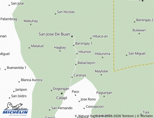 MICHELIN Cataydongan map - ViaMichelin