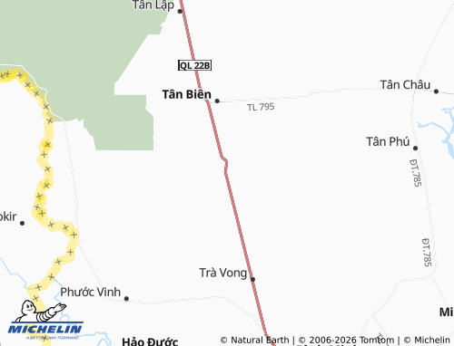 Mappa MICHELIN Tân Phong - ViaMichelin