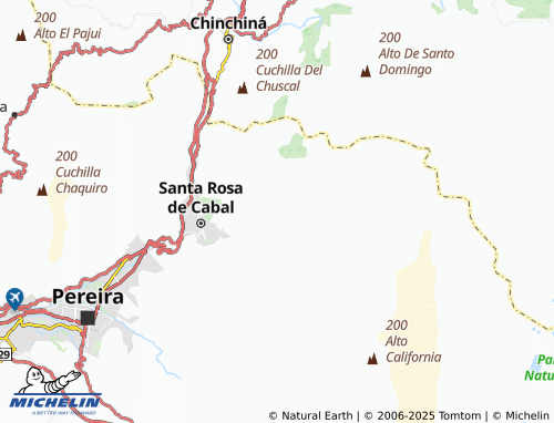 MICHELIN El Obito map - ViaMichelin