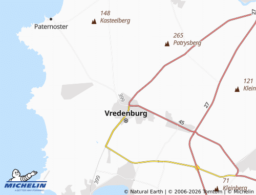 MICHELIN-Landkarte Rusfontein - ViaMichelin