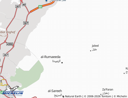 Carte MICHELIN al-Qaweesam - ViaMichelin