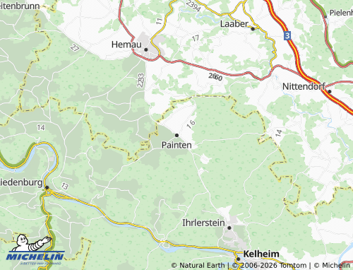 Mappa MICHELIN Painten - ViaMichelin