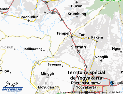 MICHELIN Sumber Rejo map - ViaMichelin