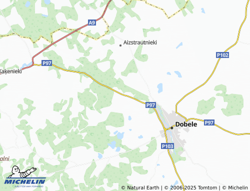 Carte MICHELIN Gardene - ViaMichelin