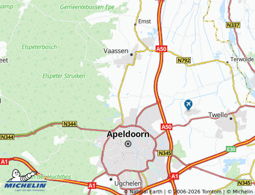 Mapa MICHELIN Wenum-Wiesel - ViaMichelin