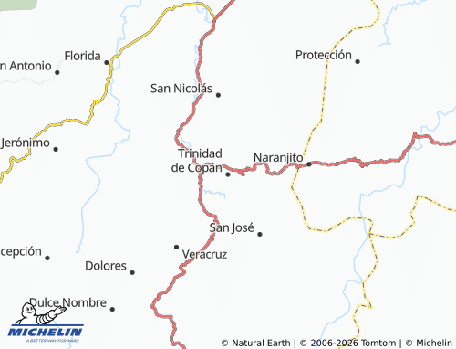MICHELIN-Landkarte Trinidad de Copán - ViaMichelin