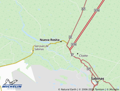 Mapa MICHELIN Morelos - ViaMichelin