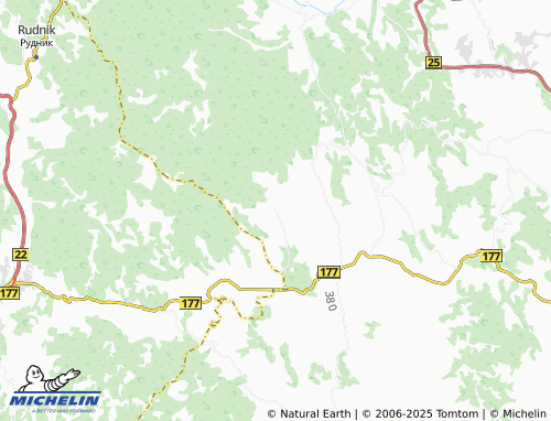 MICHELIN Kamenica map - ViaMichelin