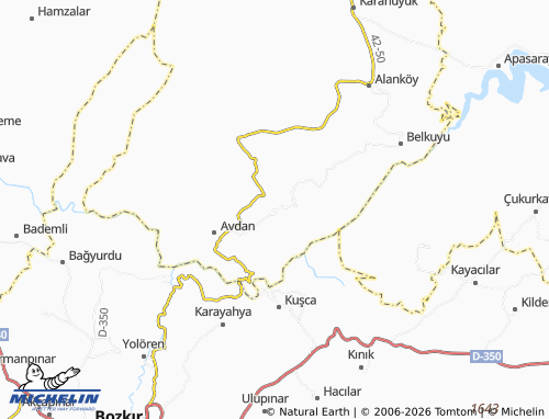 Mappa MICHELIN Dutlu - ViaMichelin