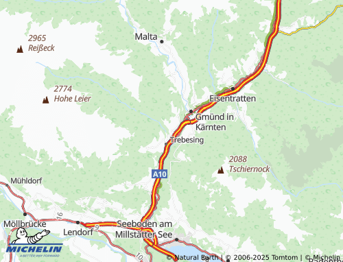 MICHELIN Aich map - ViaMichelin