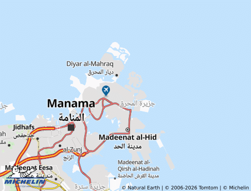 MICHELIN Qalali map - ViaMichelin