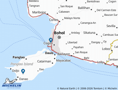 MICHELIN Dampas map - ViaMichelin