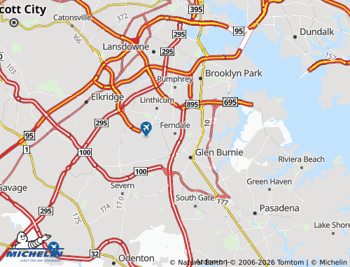 Mapa MICHELIN Ferndale - ViaMichelin