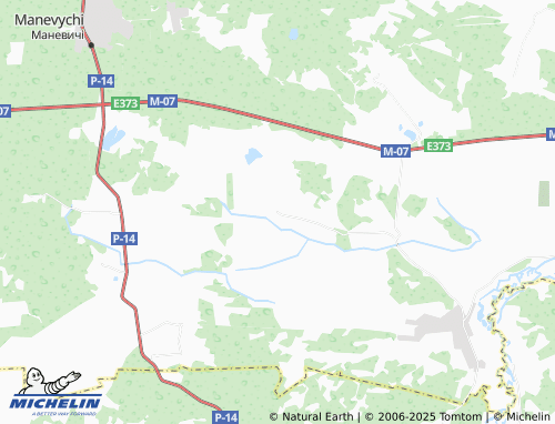 MICHELIN-Landkarte Kukly - ViaMichelin