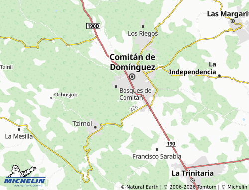 MICHELIN Concepción Bella Vista map - ViaMichelin